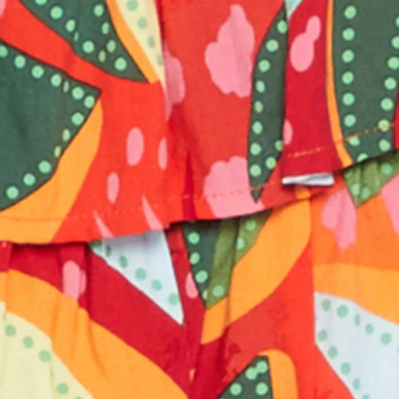 Printed Smock Waist Tiered Skort sold by Rainbow product image thumbnail 4