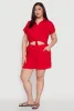 Plus Size Gauze Knit Drawstring Shorts sold by Rainbow