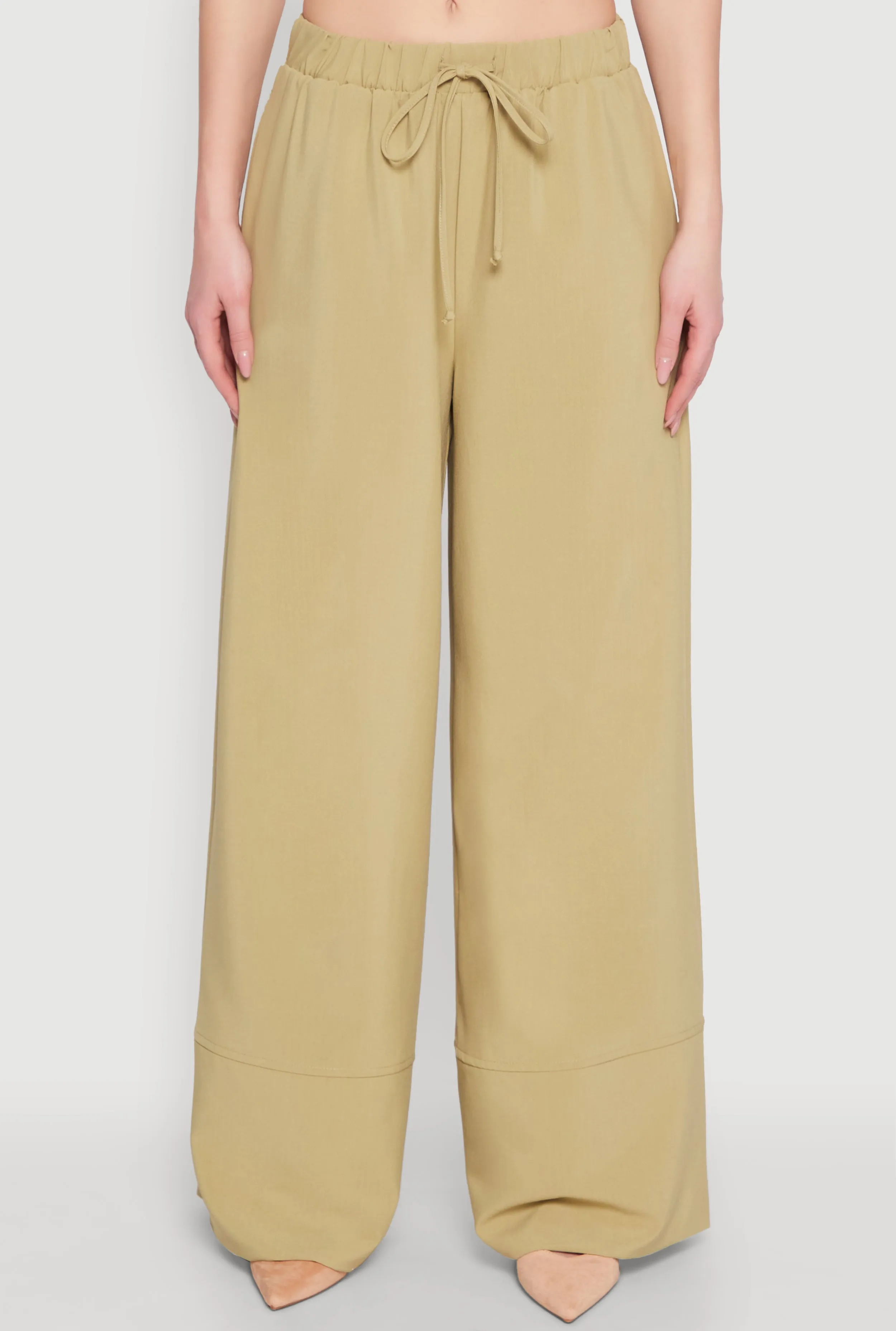 High Waisted Pintuck Detail Pants sold by Rainbow product image thumbnail 3