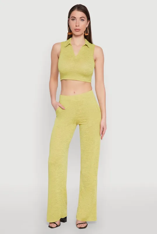 Daisy Straight Leg Pants sold by Rainbow