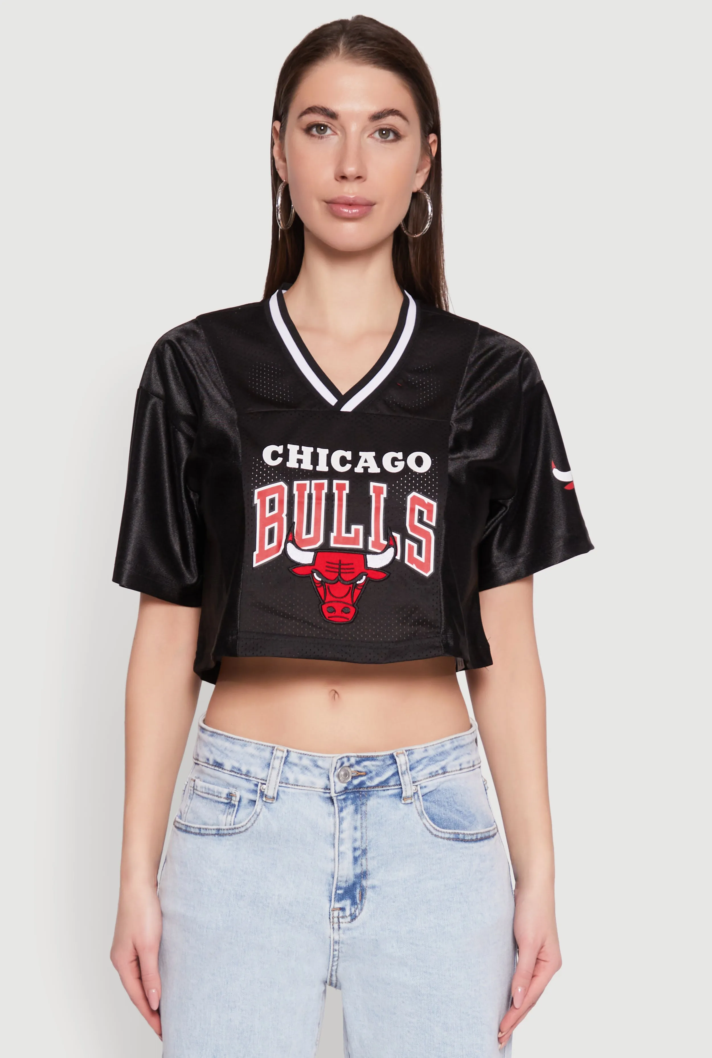 NBA Chicago Bulls Cropped Jersey sold by Rainbow product image thumbnail 2