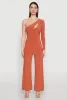 Asymmetrical Cut Out One Shoulder Top sold by Rainbow