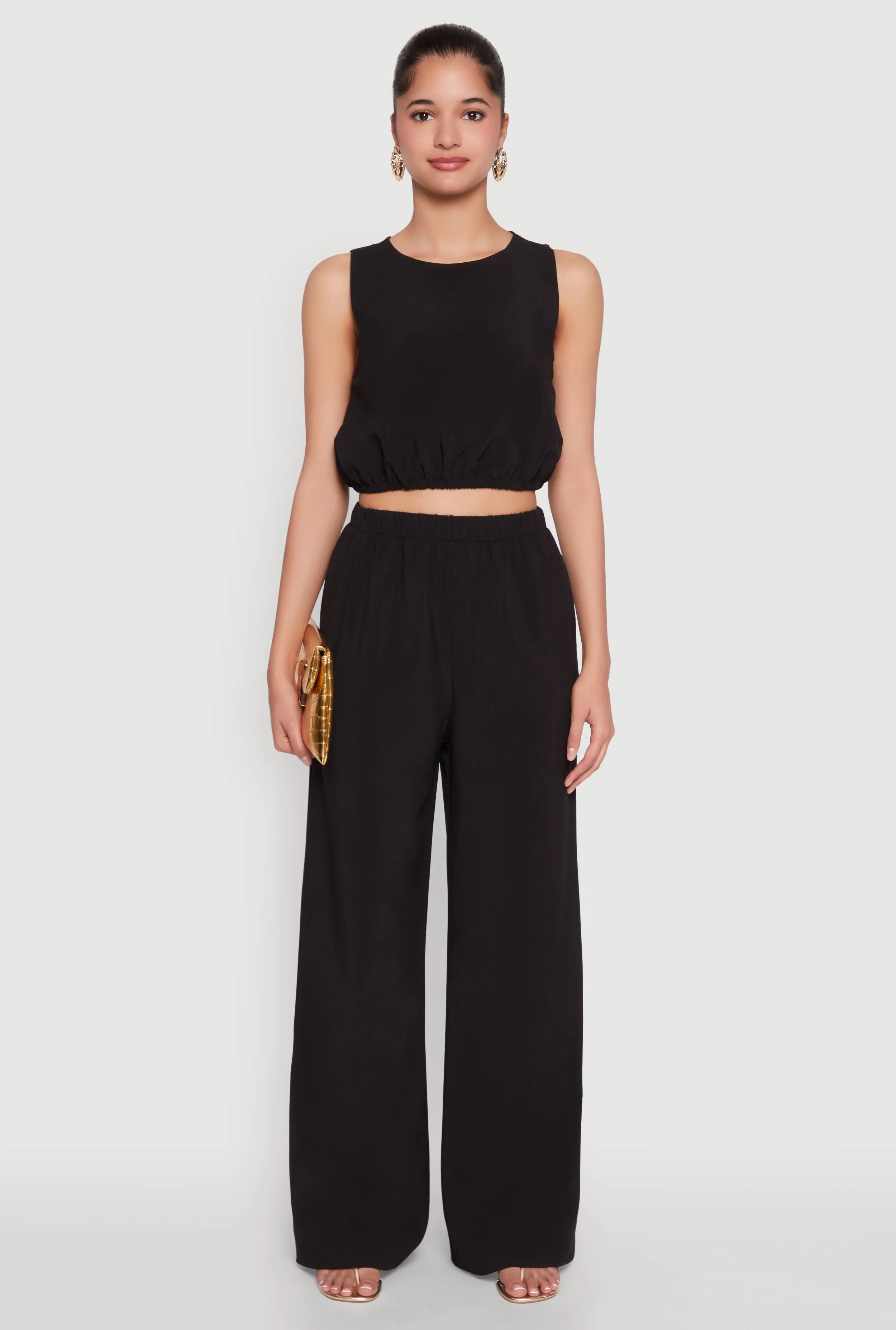 High Waisted Palazzo Pants sold by Rainbow product image thumbnail 2