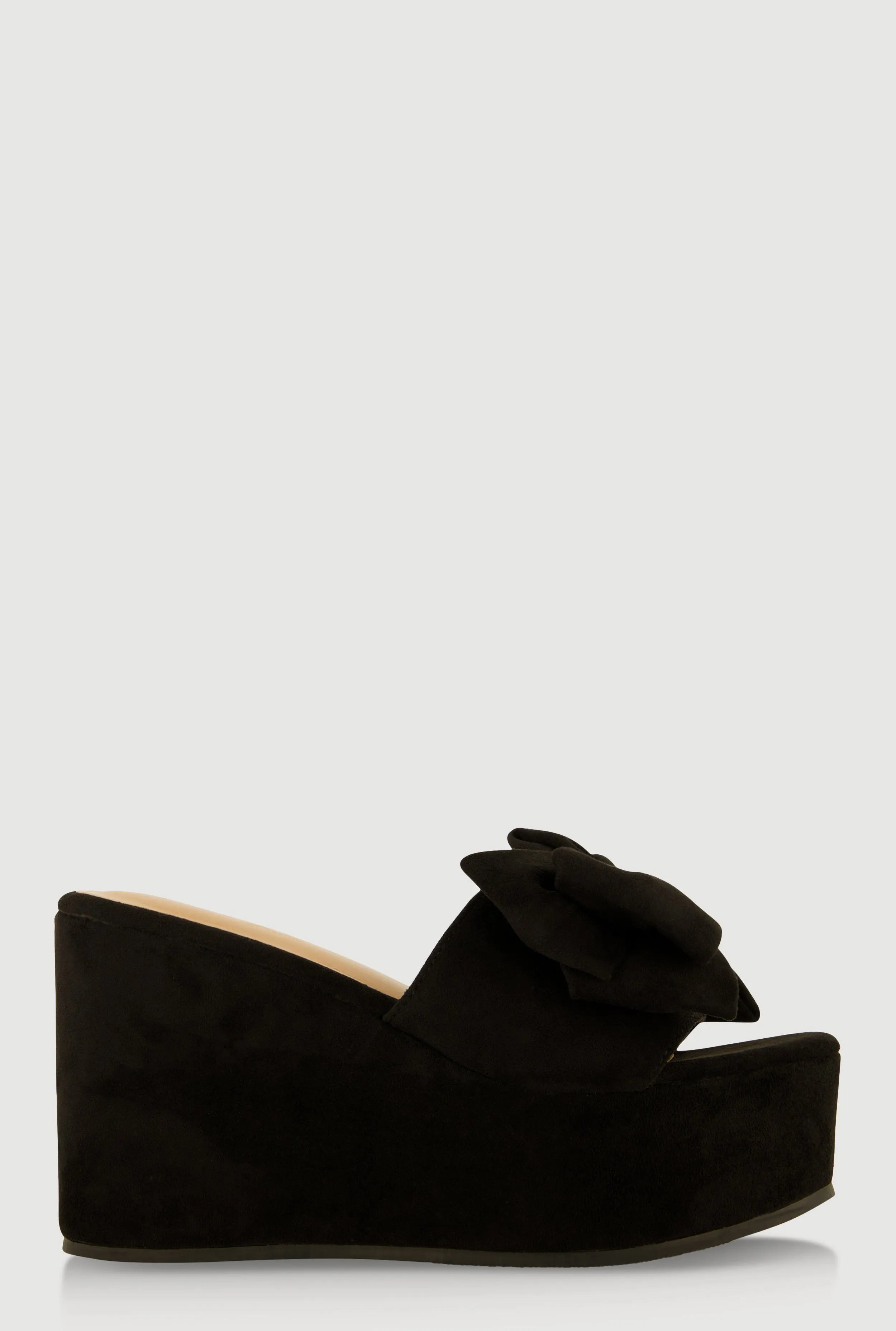 Bow Platform Wedge Slide Sandals sold by Rainbow product image thumbnail 2