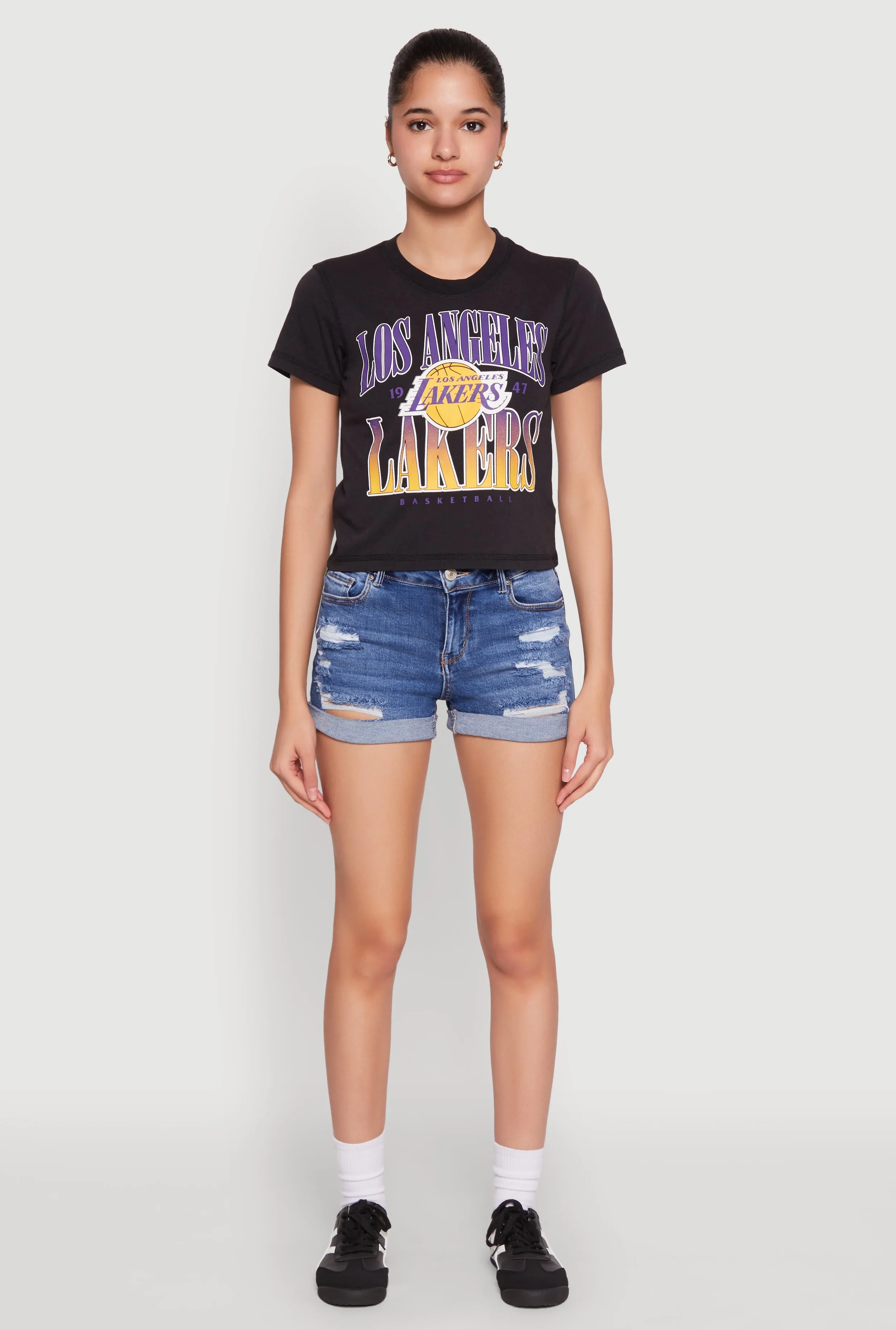 NBA Los Angeles Lakers Graphic Tee sold by Rainbow product image thumbnail 3