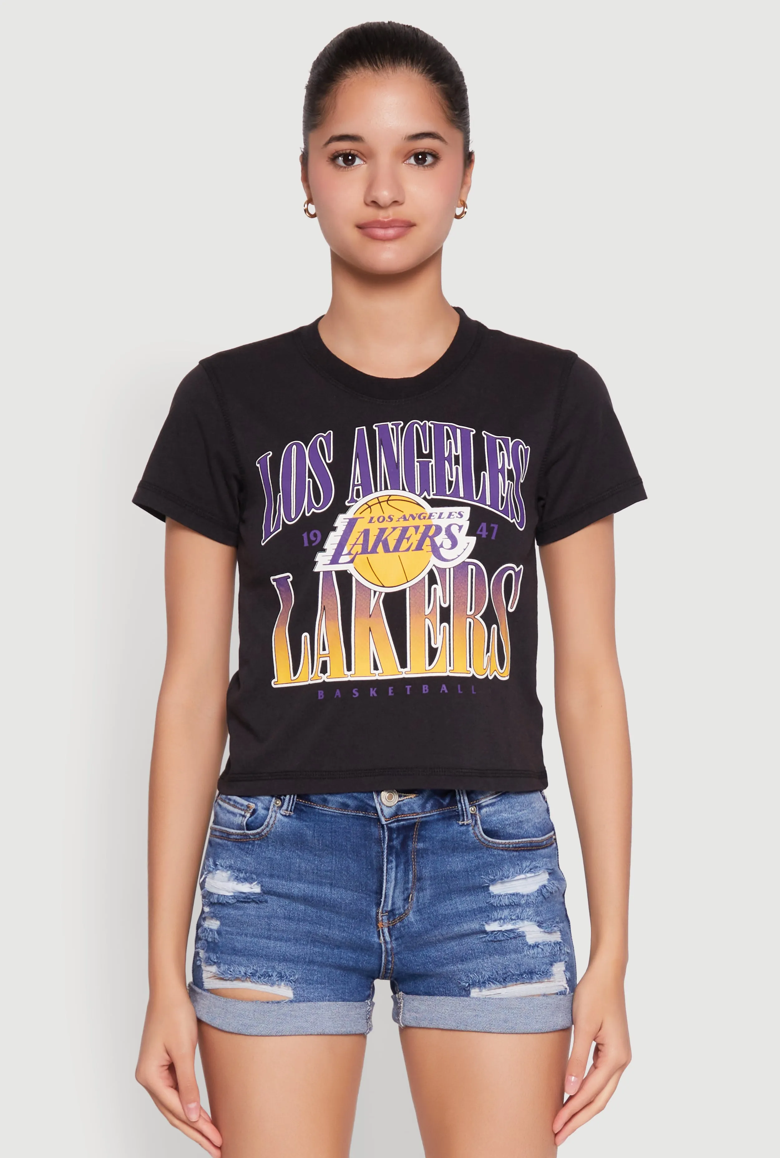 NBA Los Angeles Lakers Graphic Tee sold by Rainbow product image thumbnail 2