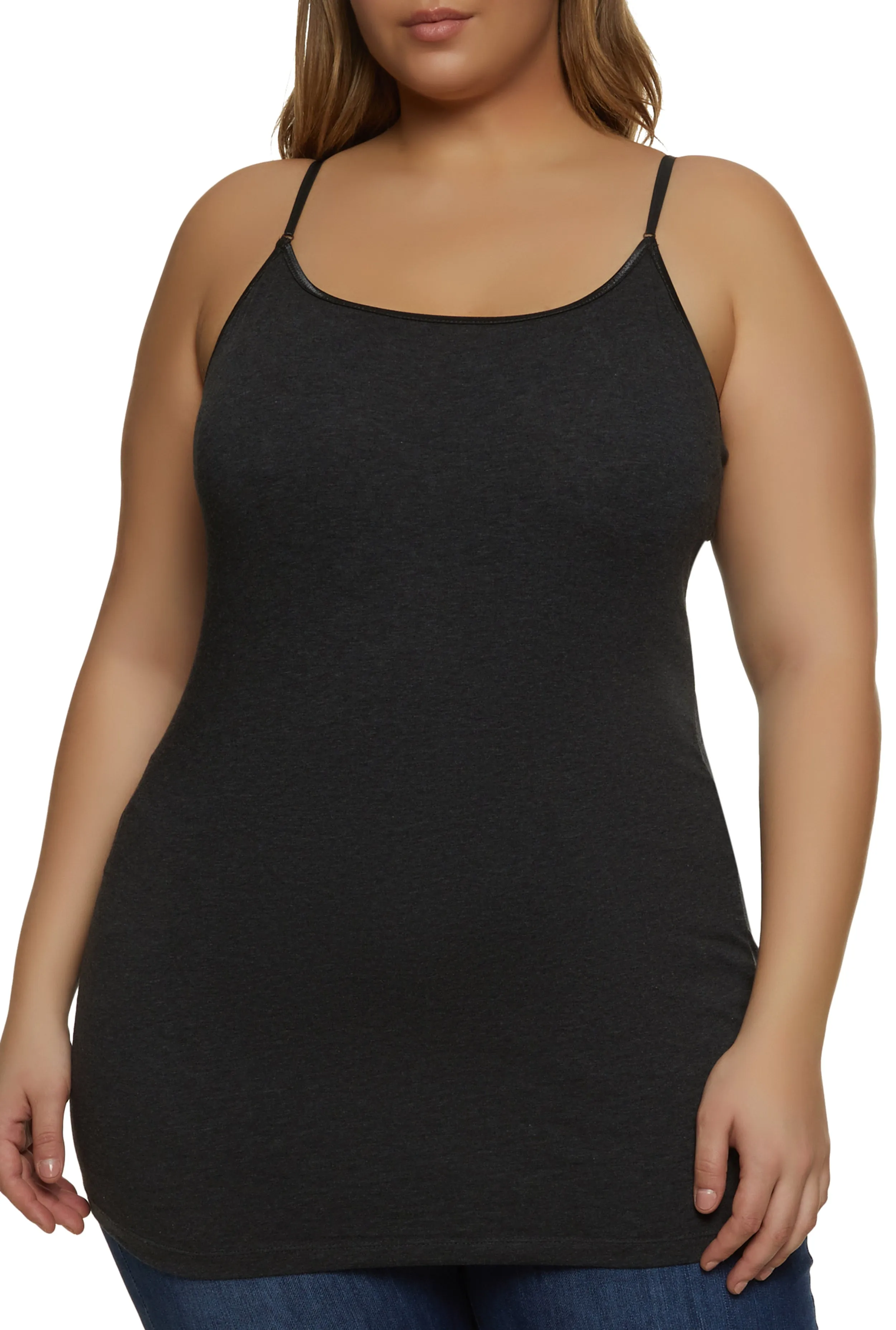 Plus Size Scoop Neck Cami sold by Rainbow
