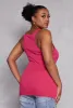 Plus Size Rib Knit Tank Top sold by Rainbow