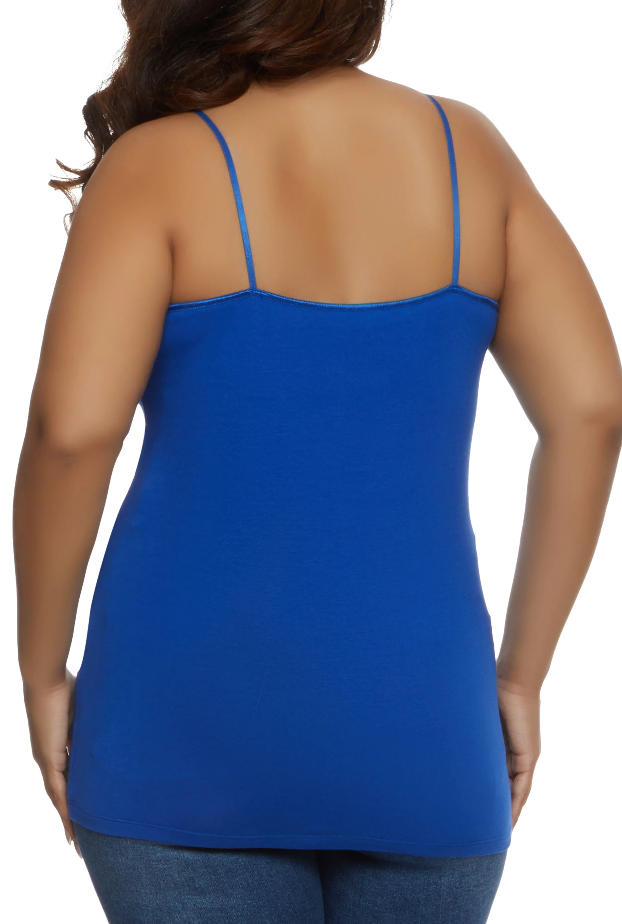 Plus Size Basic Shelf Bra Cami sold by Rainbow product image thumbnail 2