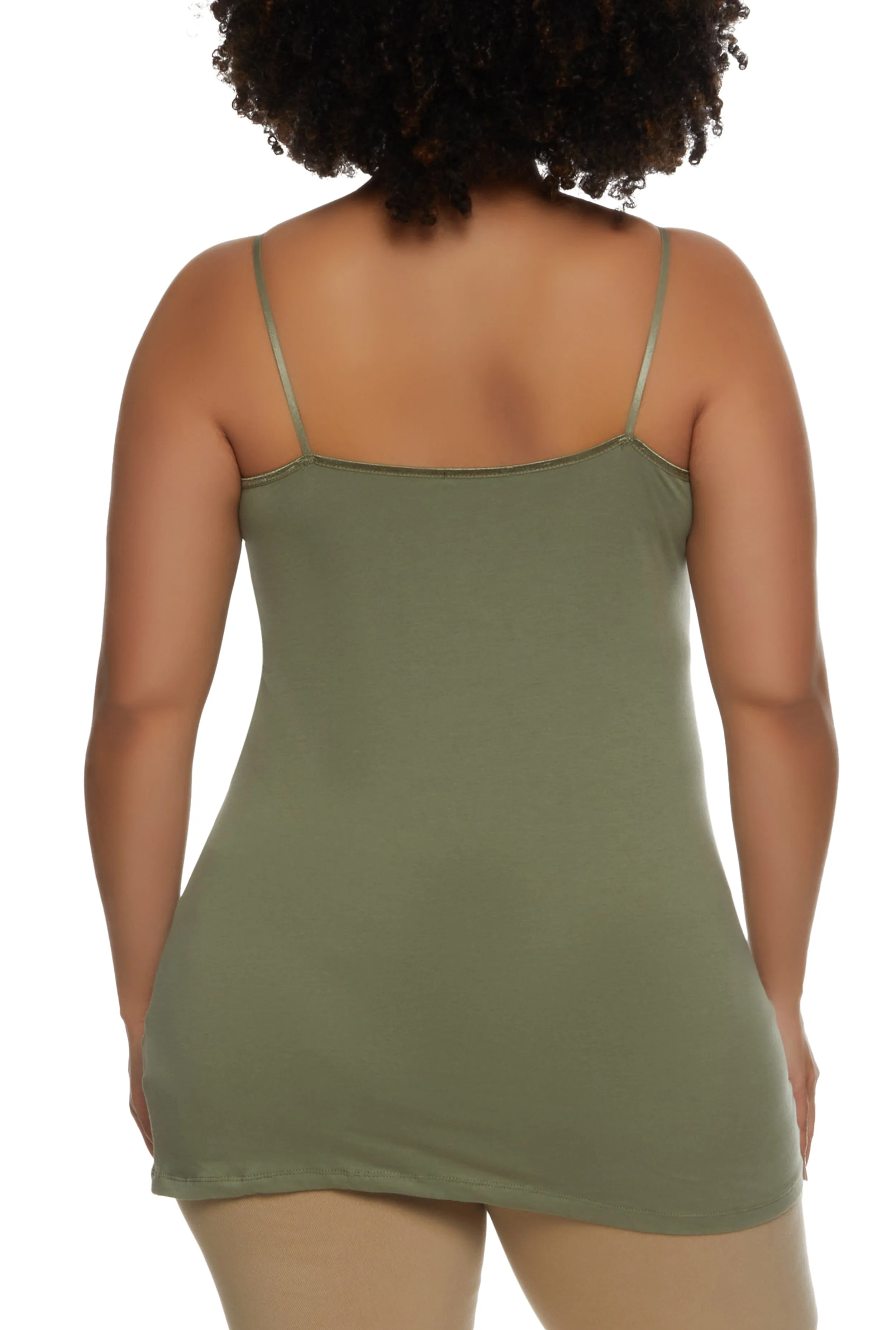 Plus Size Scoop Neck Cami sold by Rainbow product image thumbnail 2