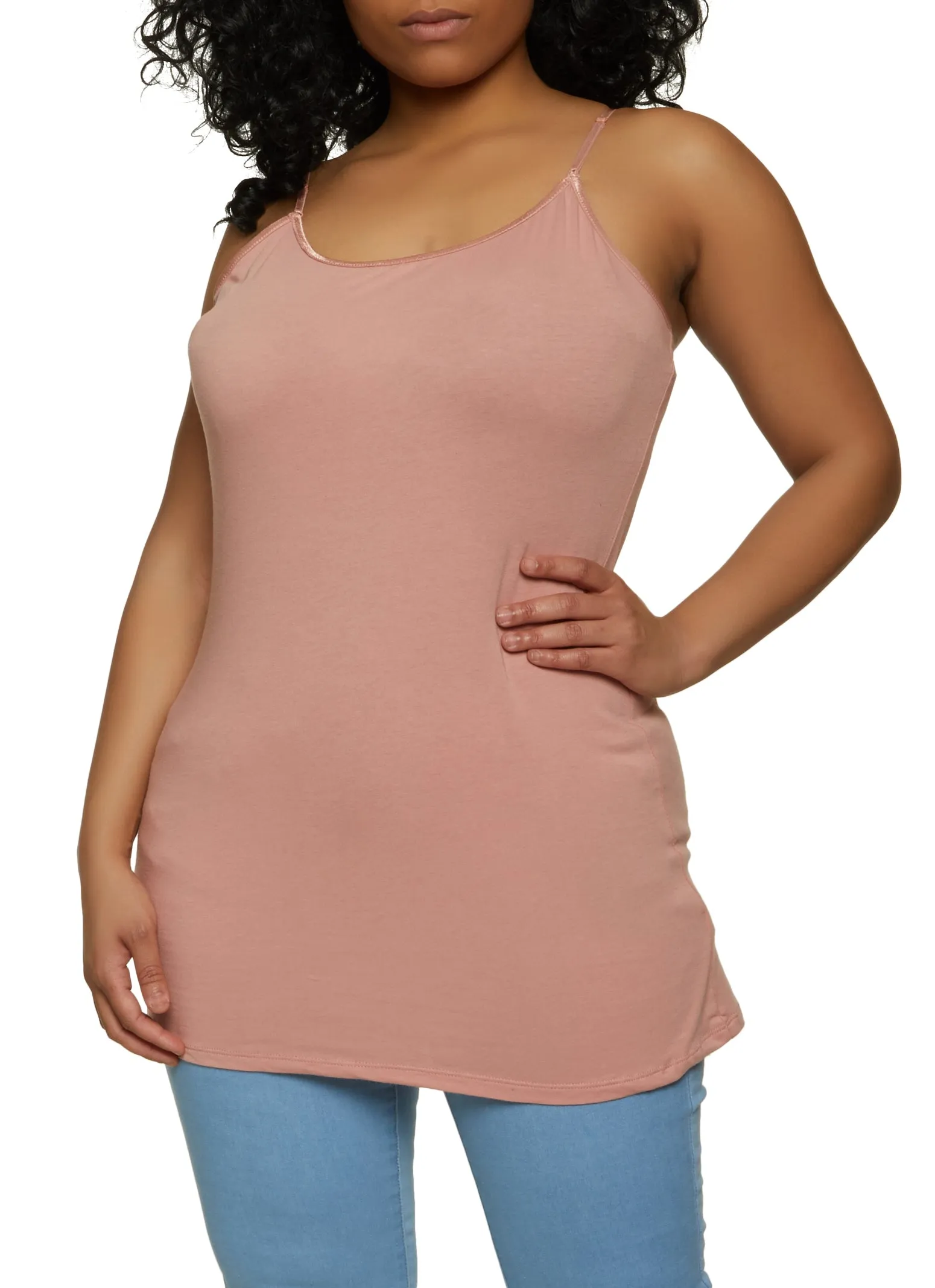 Plus Size Scoop Neck Cami sold by Rainbow