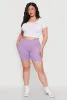 Plus Size Cell Phone Side Pocket Biker Shorts sold by Rainbow