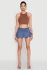 Madden Girl Belt Detail Pleated Skort sold by Rainbow