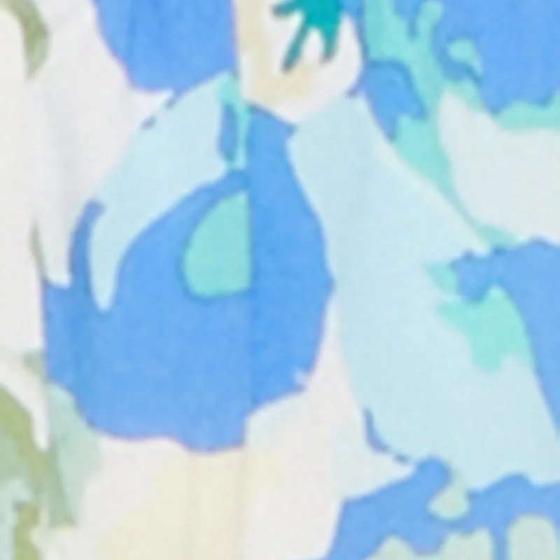 Abstract Print Drawstring Keyhole Crop Top sold by Rainbow product image thumbnail 4