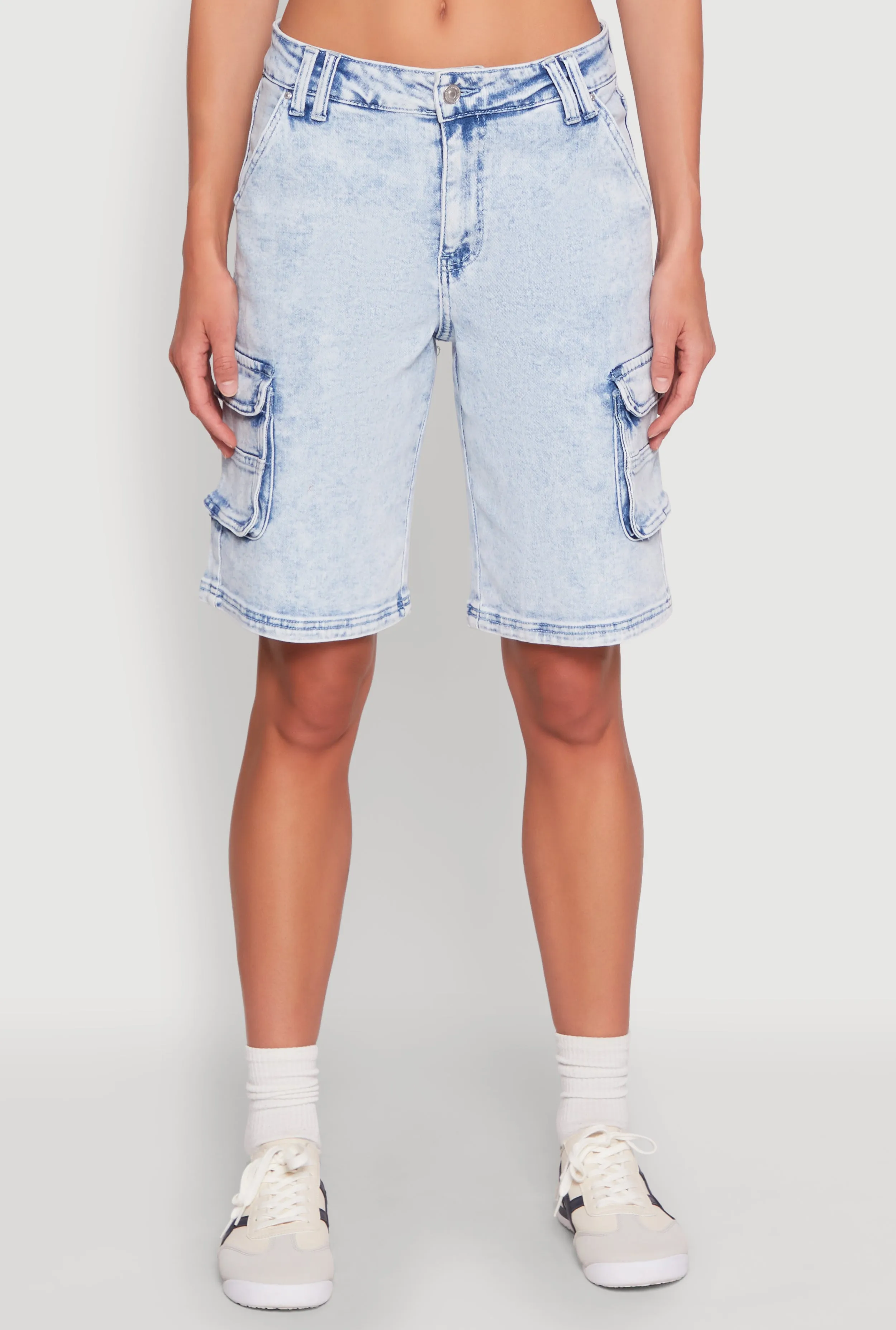 WAX Mineral Wash Cargo Jorts sold by Rainbow product image thumbnail 5