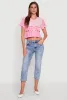 Floral Crochet Button Front Top sold by Rainbow