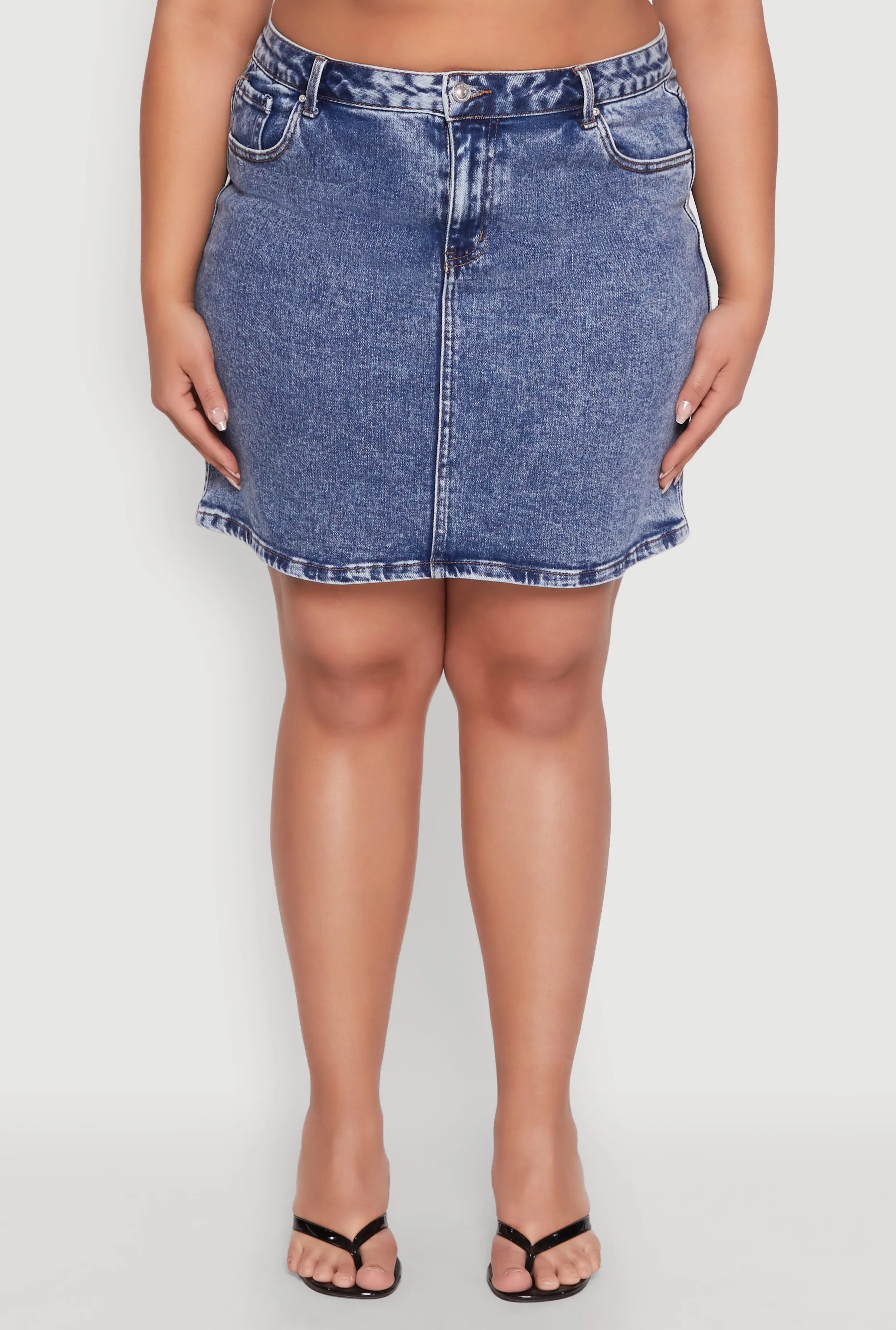 Plus Size WAX High Waisted Skirt sold by Rainbow product image thumbnail 5