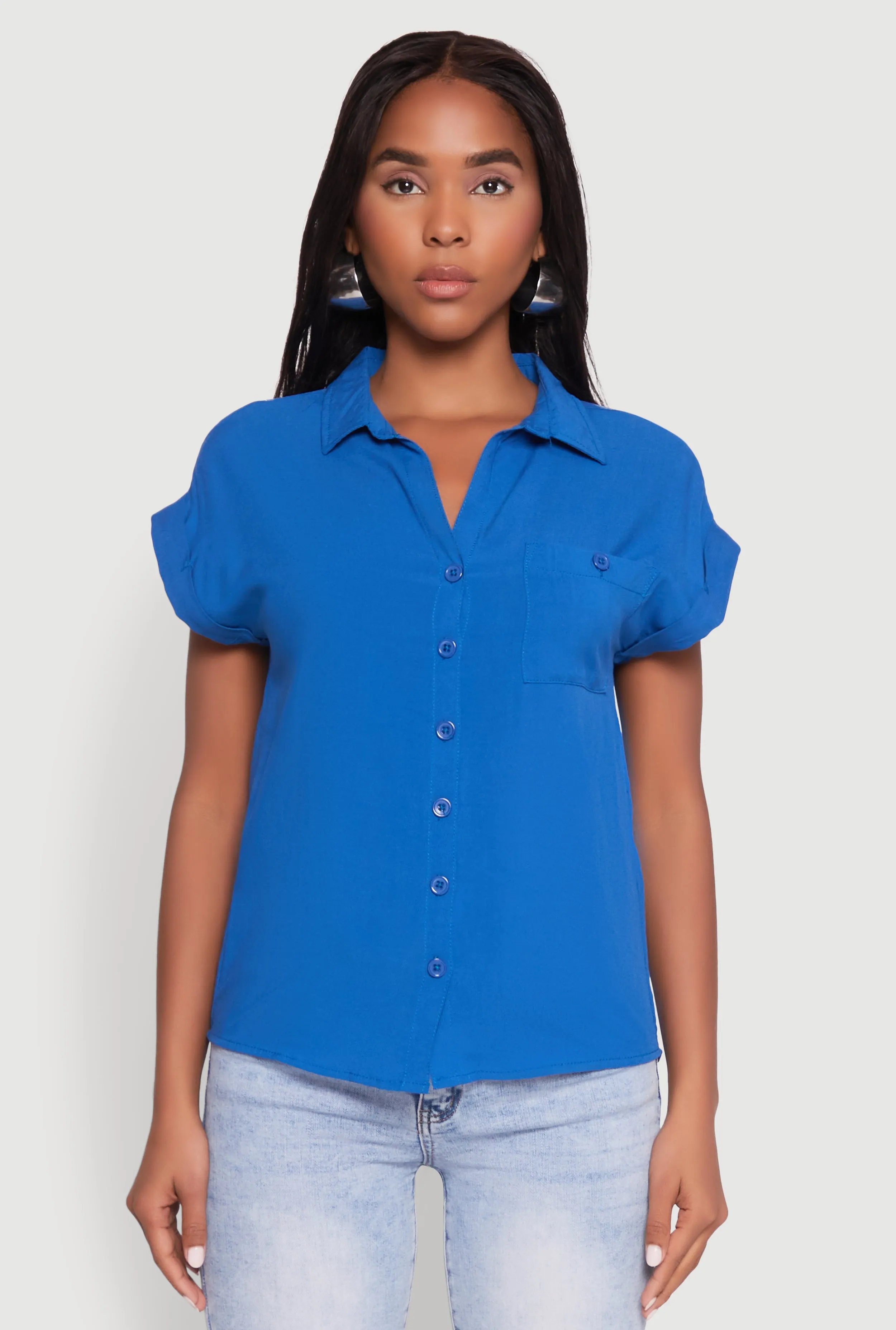 Fixed Cuff Short Sleeve Shirt sold by Rainbow product image thumbnail 2