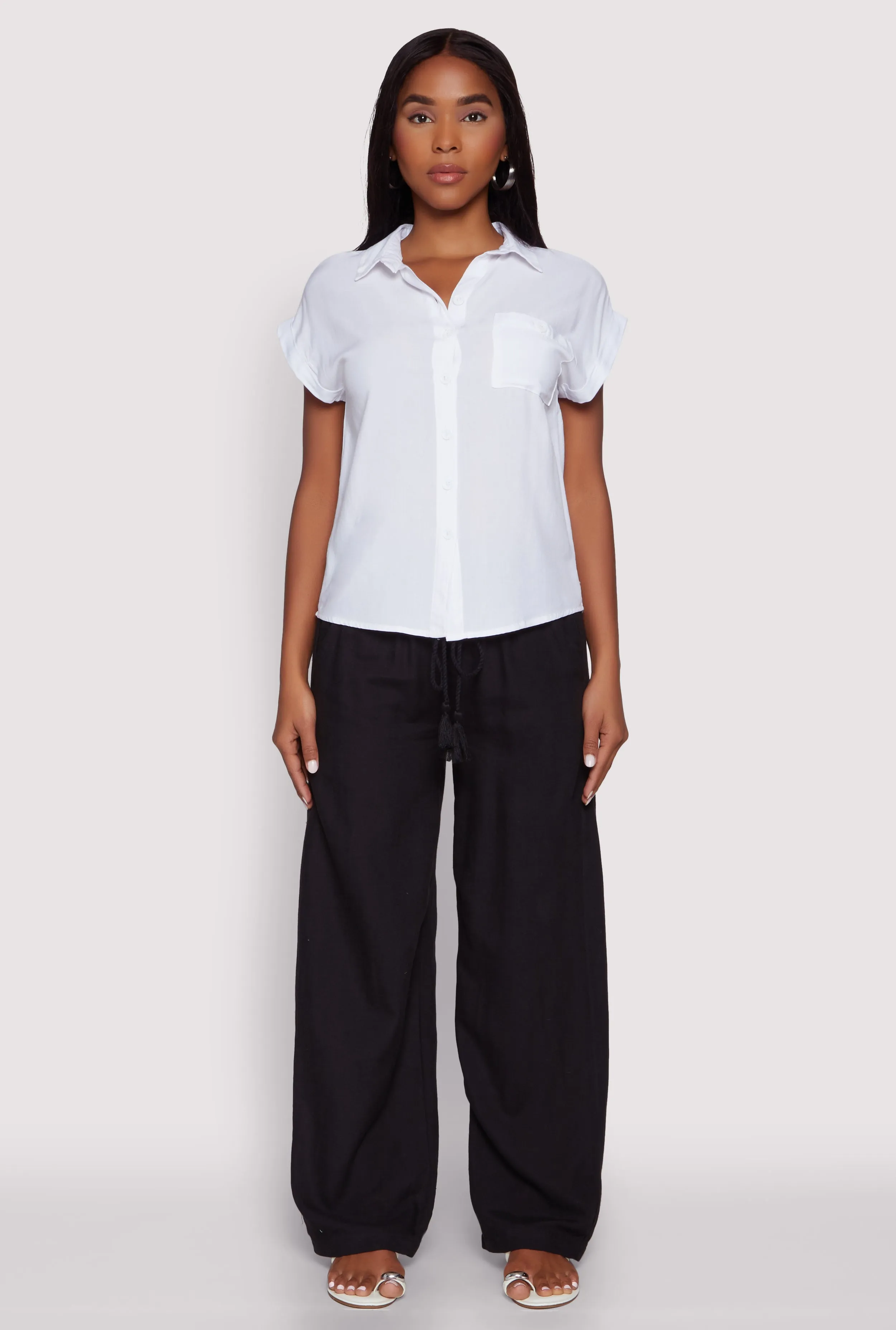 Fixed Cuff Short Sleeve Shirt sold by Rainbow