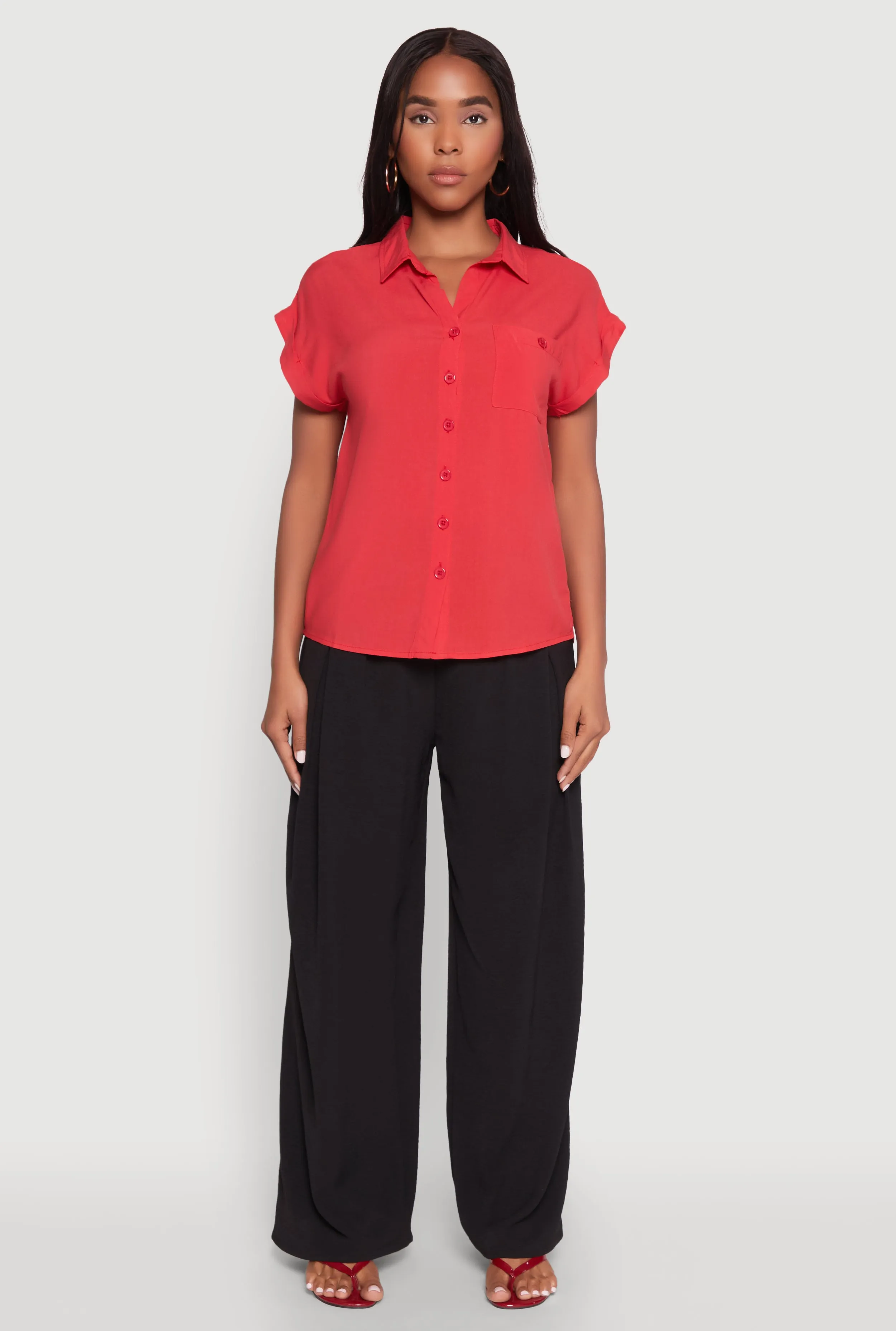 Fixed Cuff Short Sleeve Shirt sold by Rainbow product image thumbnail 3