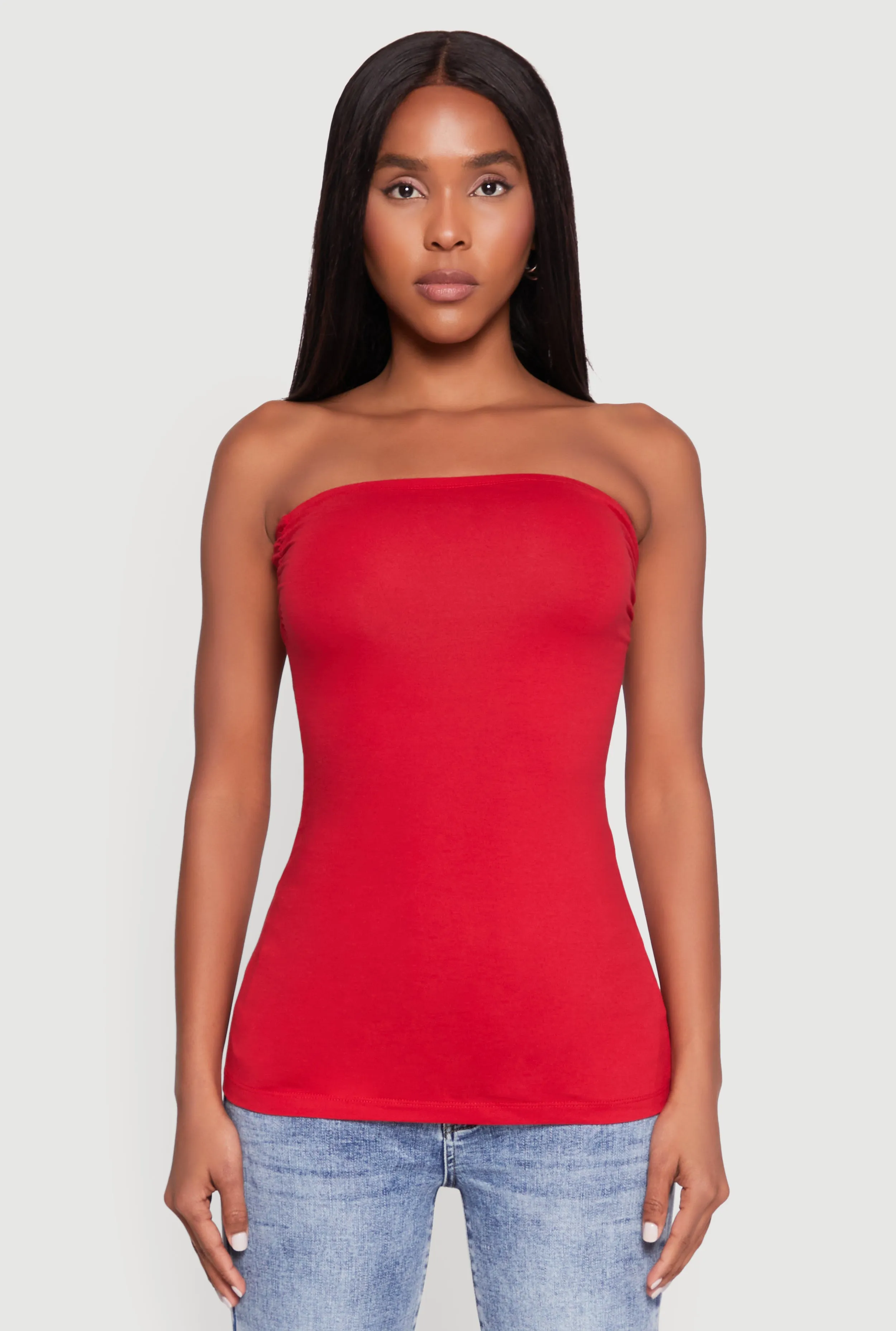 Ruched Side Tube Top sold by Rainbow product image thumbnail 2