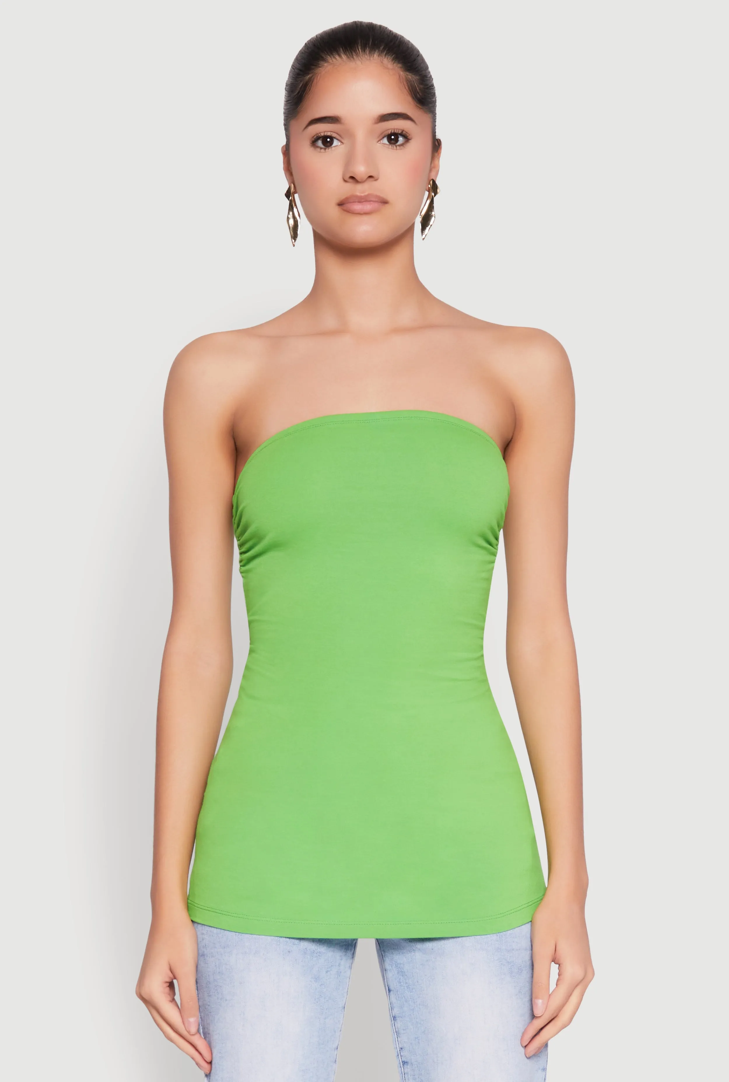 Ruched Side Tube Top sold by Rainbow product image thumbnail 2