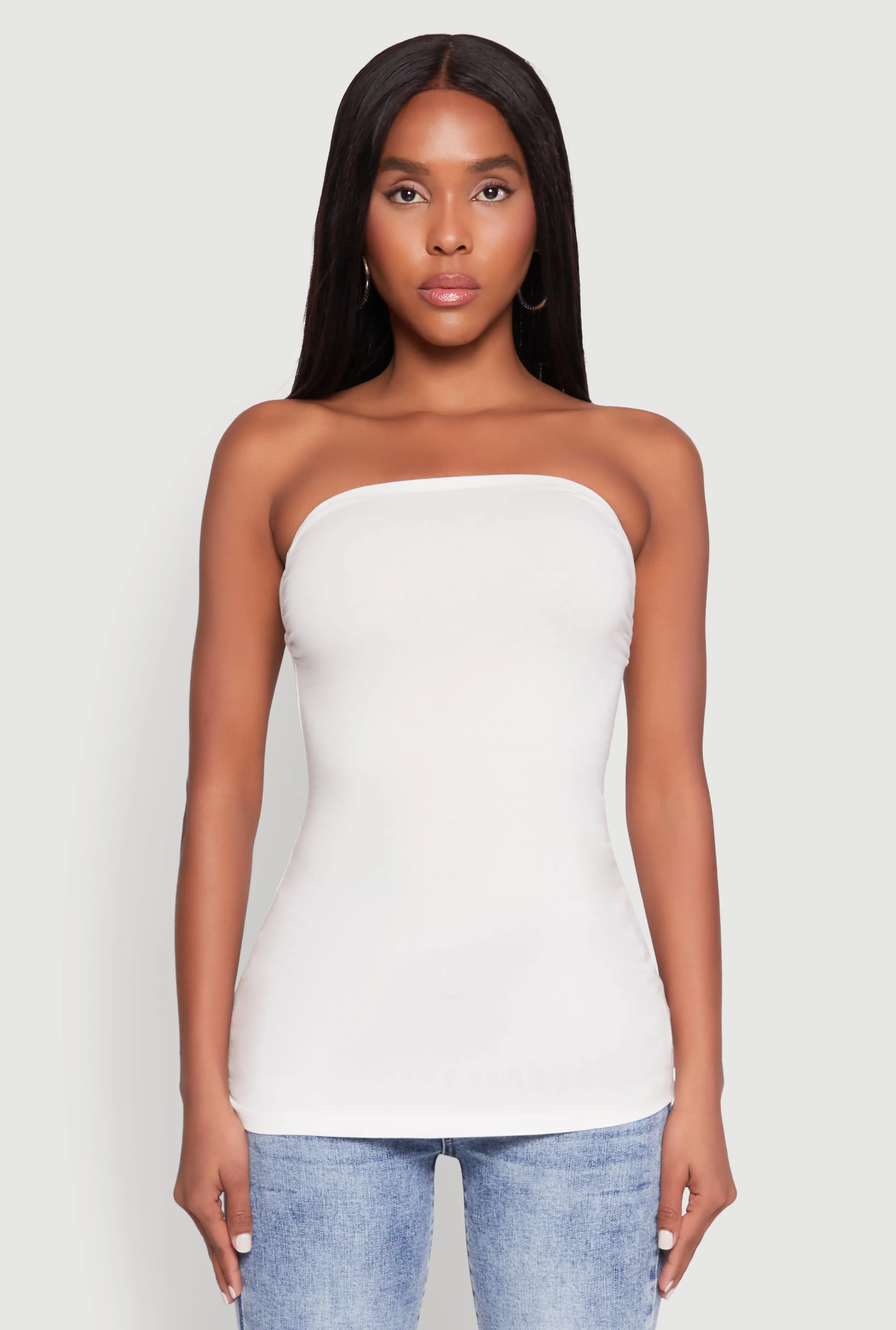 Ruched Side Tube Top sold by Rainbow product image thumbnail 2