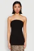 Ruched Side Tube Top sold by Rainbow