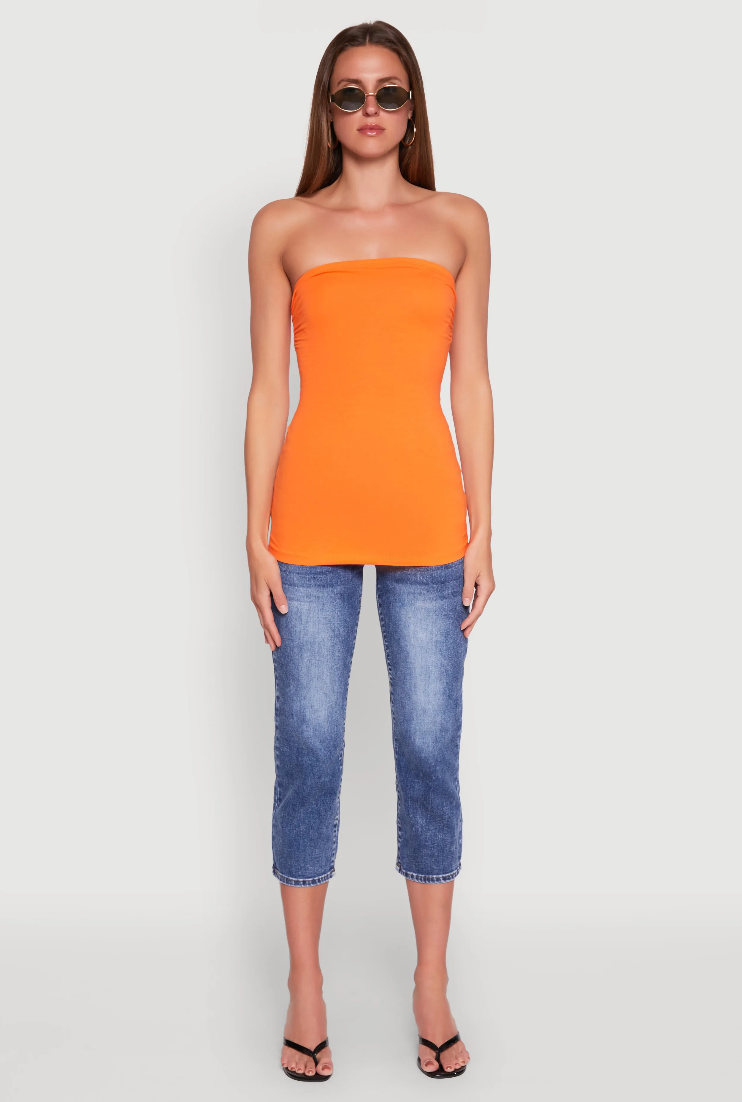 Ruched Side Tube Top sold by Rainbow product image thumbnail 3