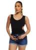 Ribbed Knit Side Cut Out Tank Bodysuit sold by Rainbow