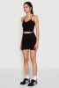 Seamless Cropped Cami and Biker Shorts Set sold by Rainbow