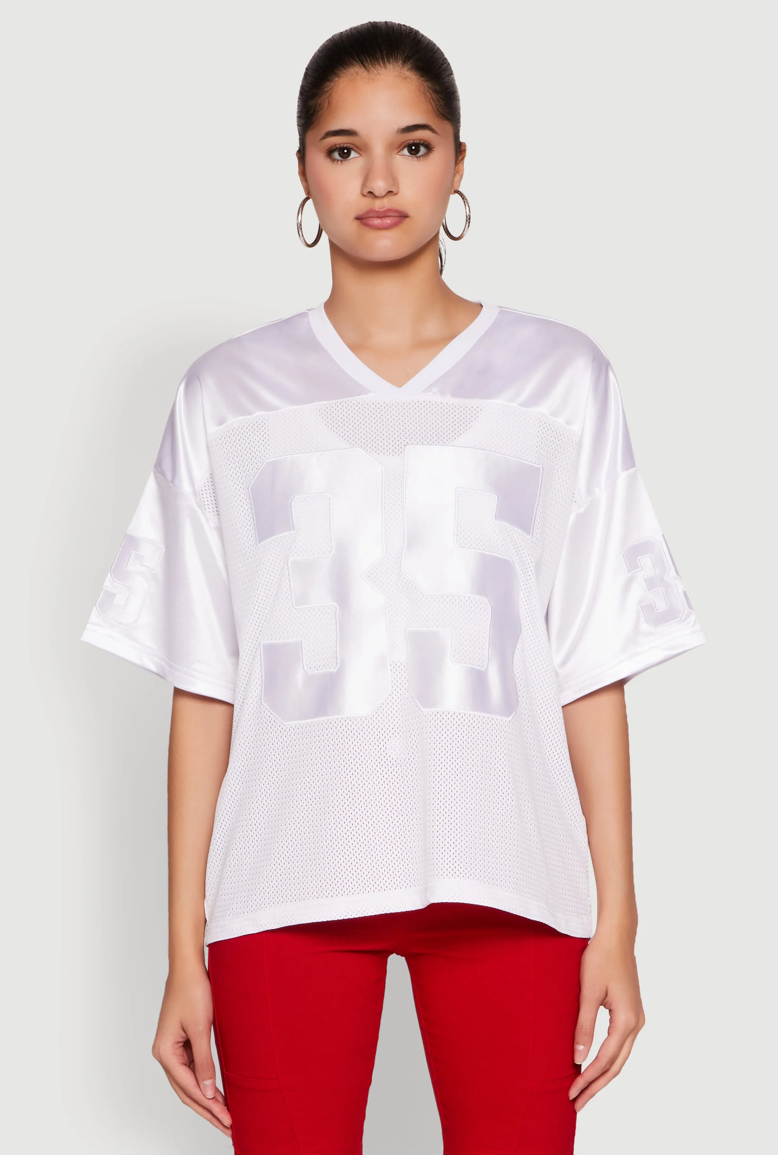 Satin Football Jersey sold by Rainbow product image thumbnail 2