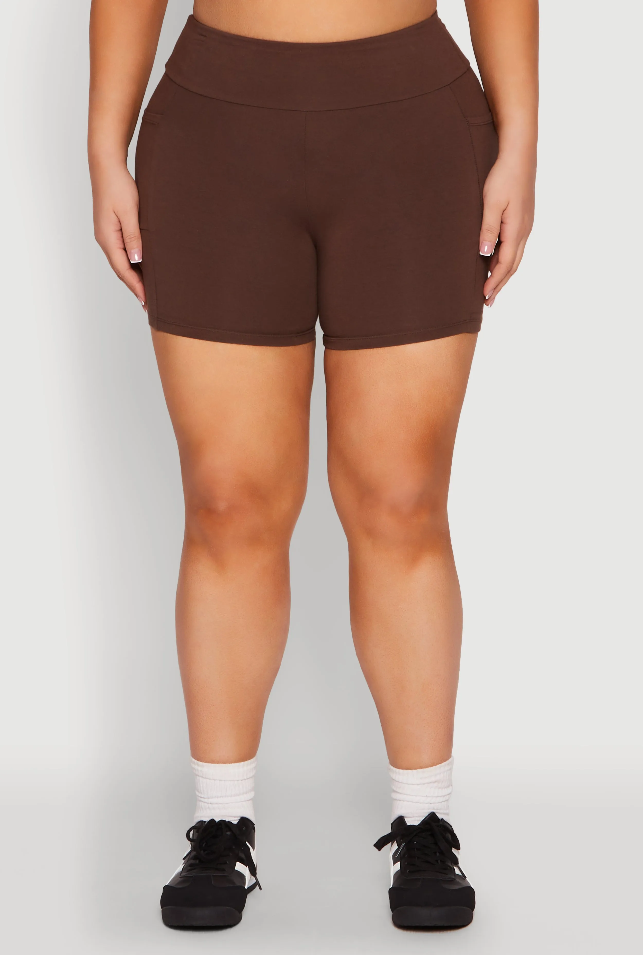 Plus Size Cell Phone Pocket Shorts sold by Rainbow product image thumbnail 5