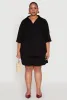 Plus Size Textured Knit High Waist Shorts sold by Rainbow