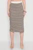 Striped Midi Skirt sold by Rainbow