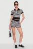 Daisy Striped Shorts sold by Rainbow