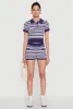 Daisy Striped Polo Crop Top sold by Rainbow
