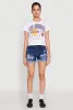 NBA Los Angeles Lakers Cropped Graphic Tee sold by Rainbow