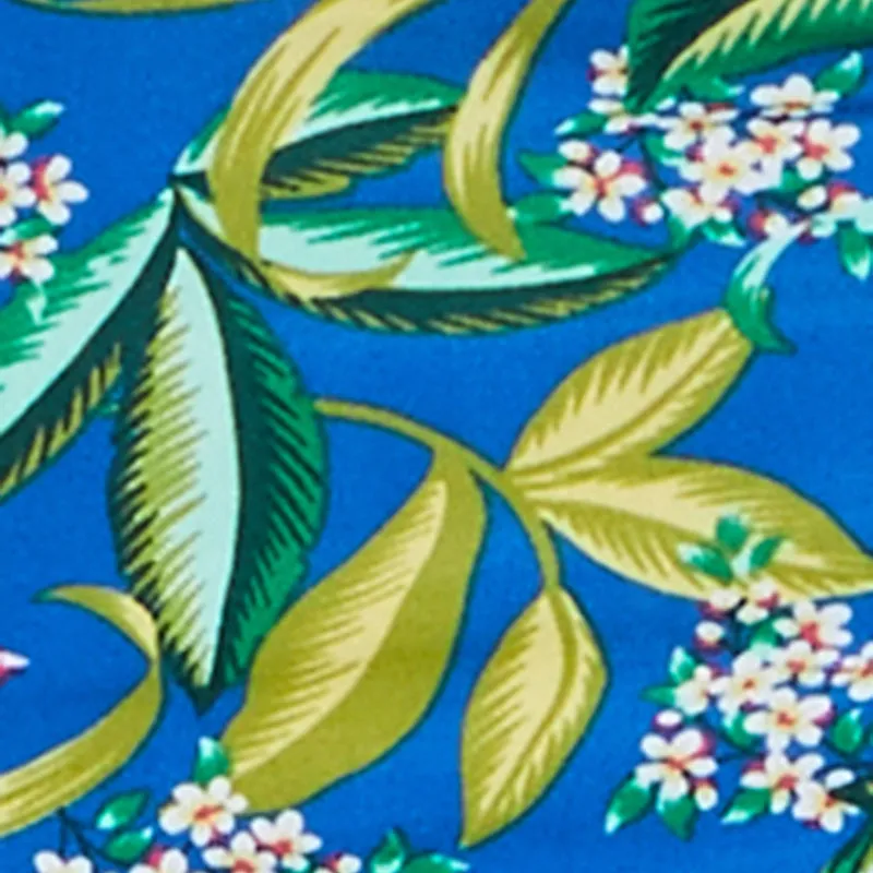 Floral Print Drawstring Side Cut Out Maxi Dress sold by Rainbow product image thumbnail 4