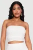 Texture Knit Cropped Tube Top sold by Rainbow