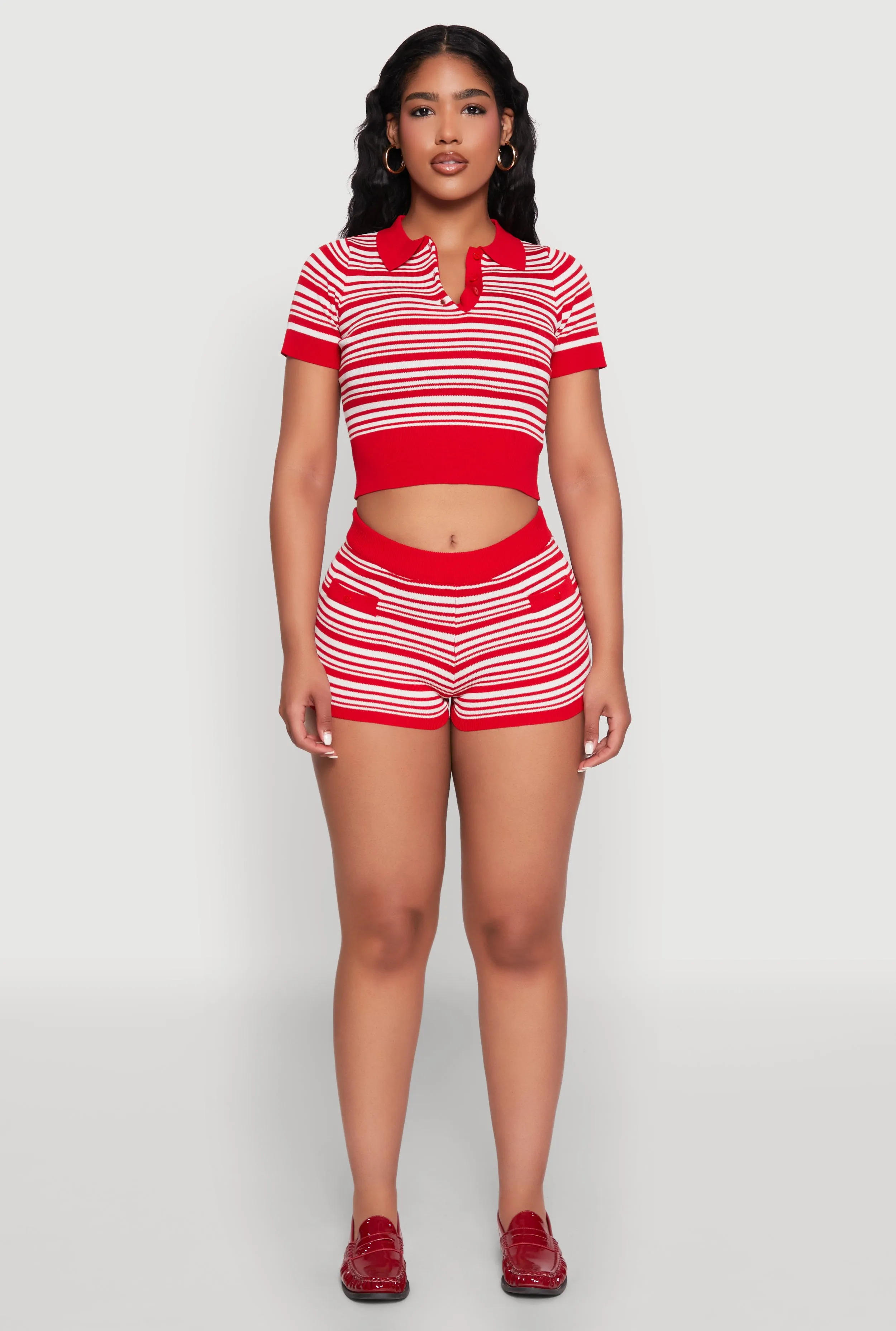 Daisy Striped Shorts sold by Rainbow product image thumbnail 2