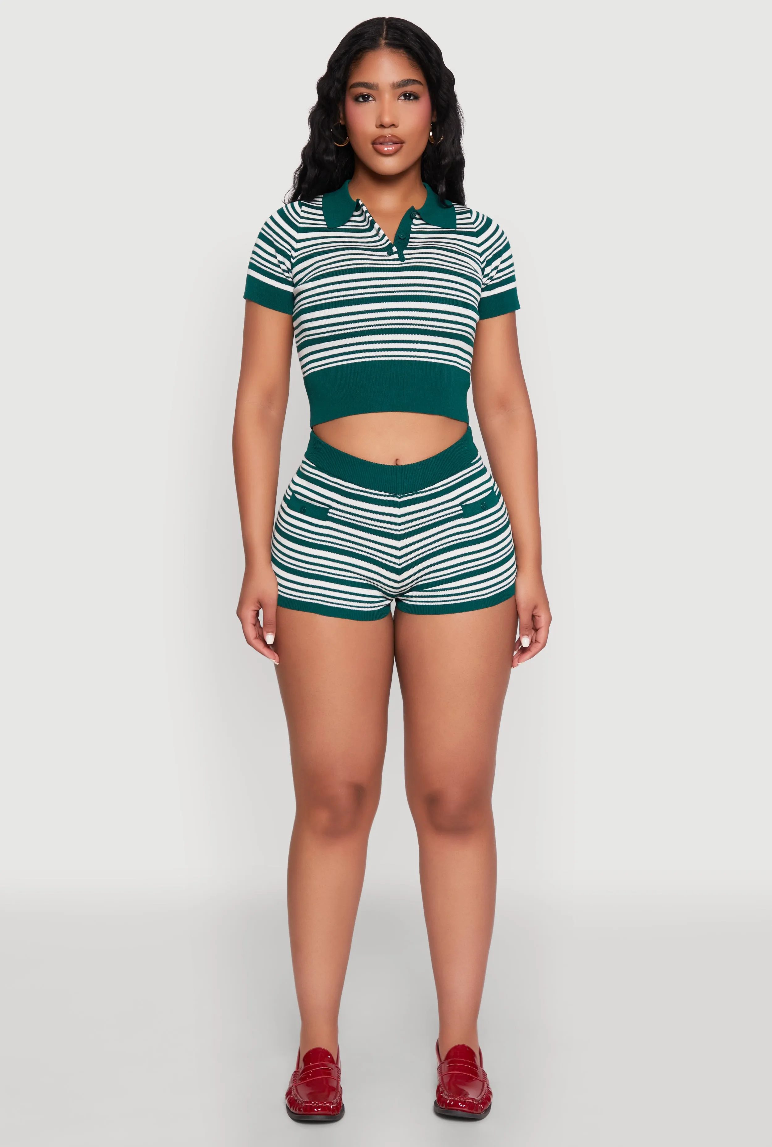 Daisy Striped Shorts sold by Rainbow product image thumbnail 2