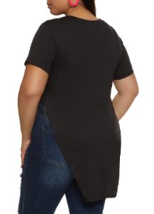 Plus Size Created With A Purpose Butterfly Graphic Tee sold by Rainbow