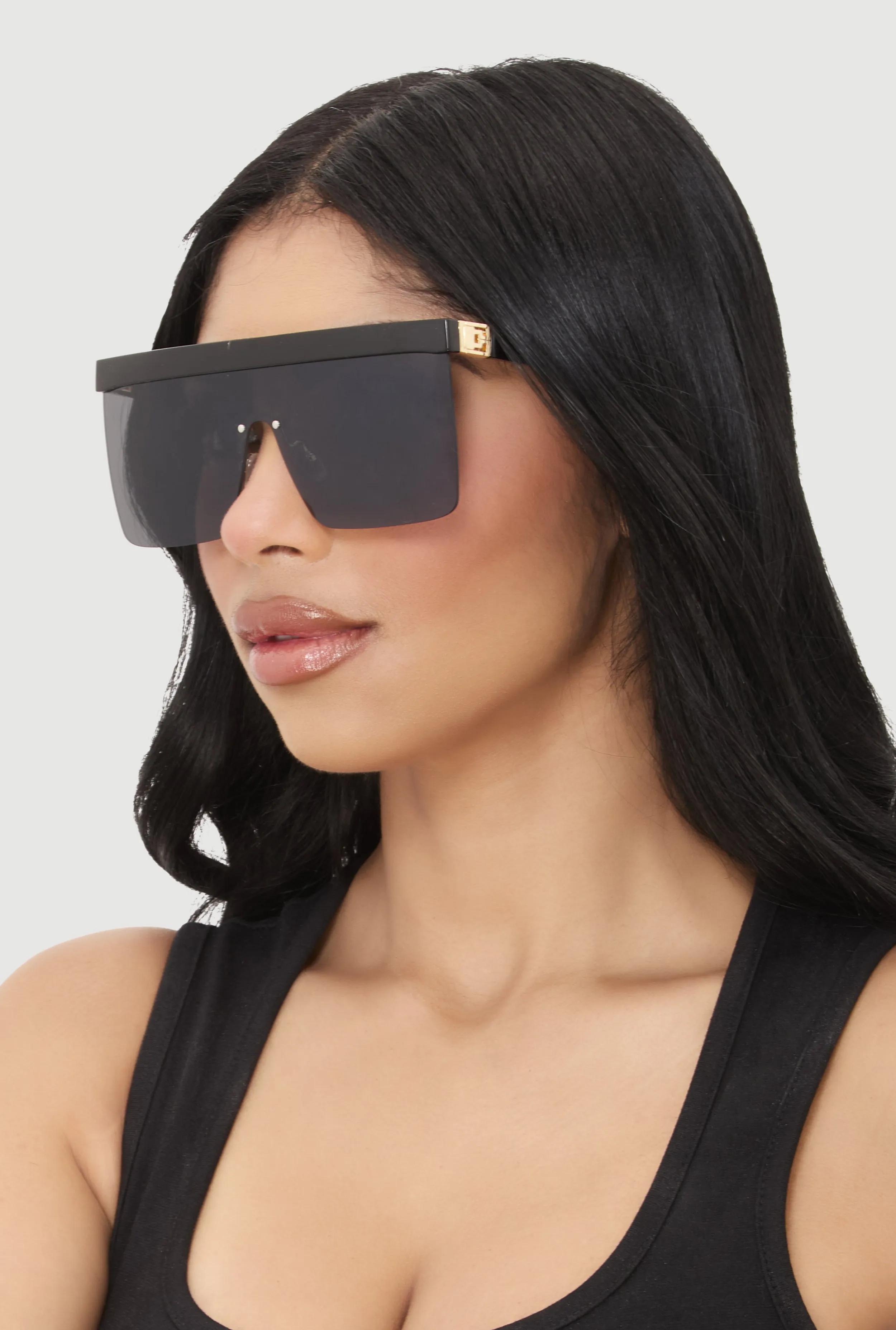 Cut Out Arm Shield Sunglasses sold by Rainbow product image thumbnail 2
