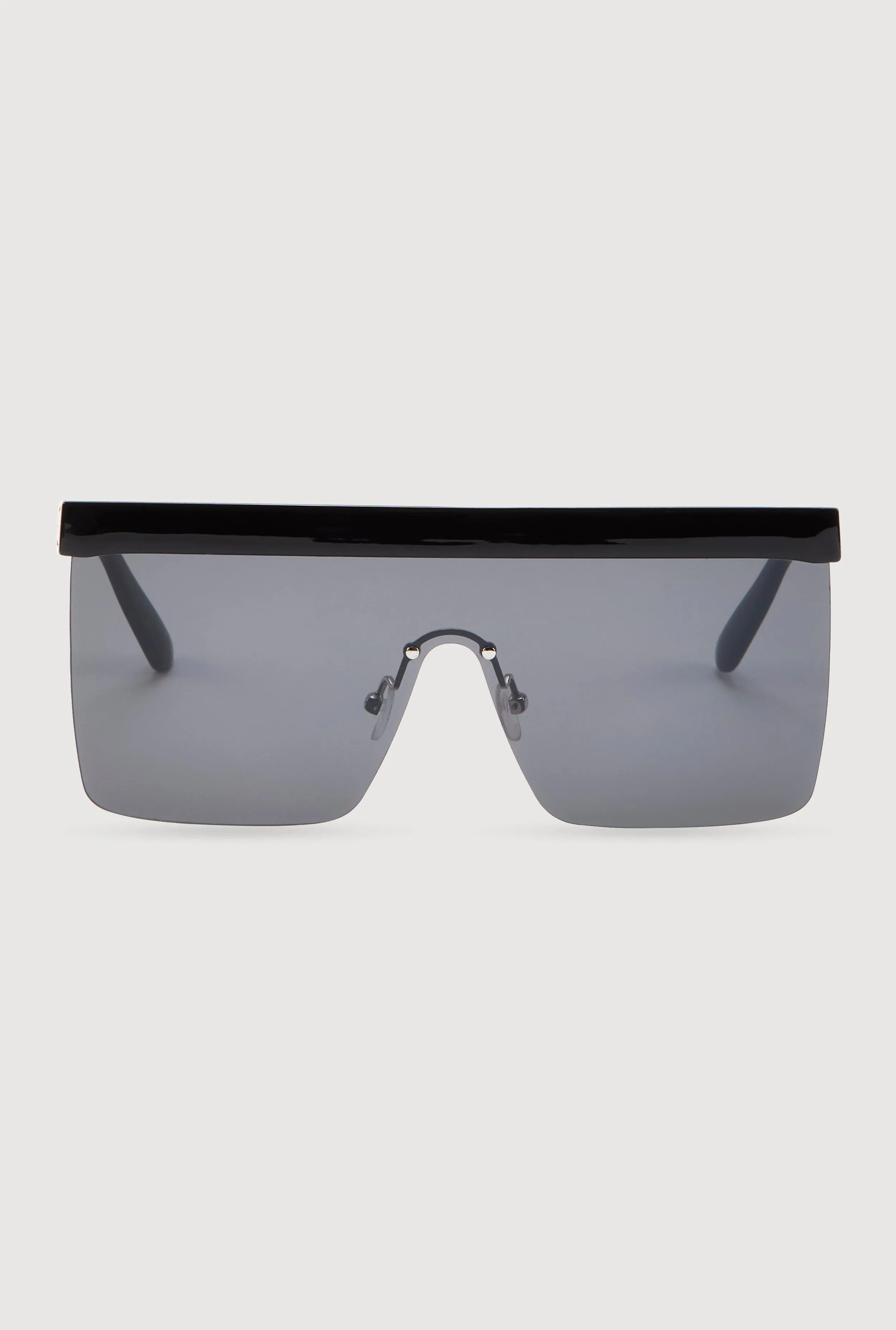 Cut Out Arm Shield Sunglasses sold by Rainbow
