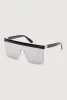 Cut Out Arm Shield Sunglasses sold by Rainbow