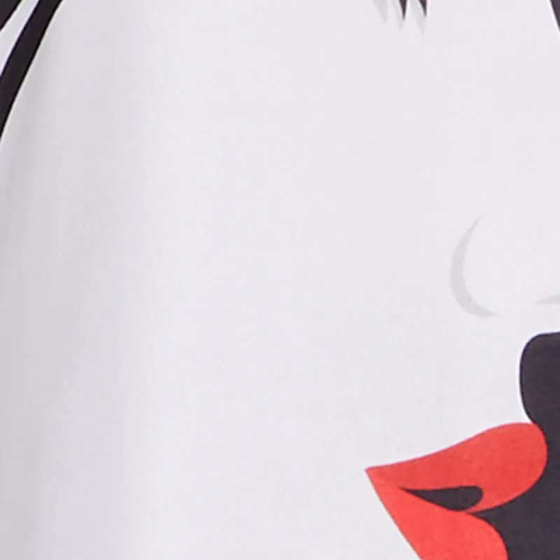 Plus Size Two Tone Face Print Shirt sold by Rainbow product image thumbnail 4