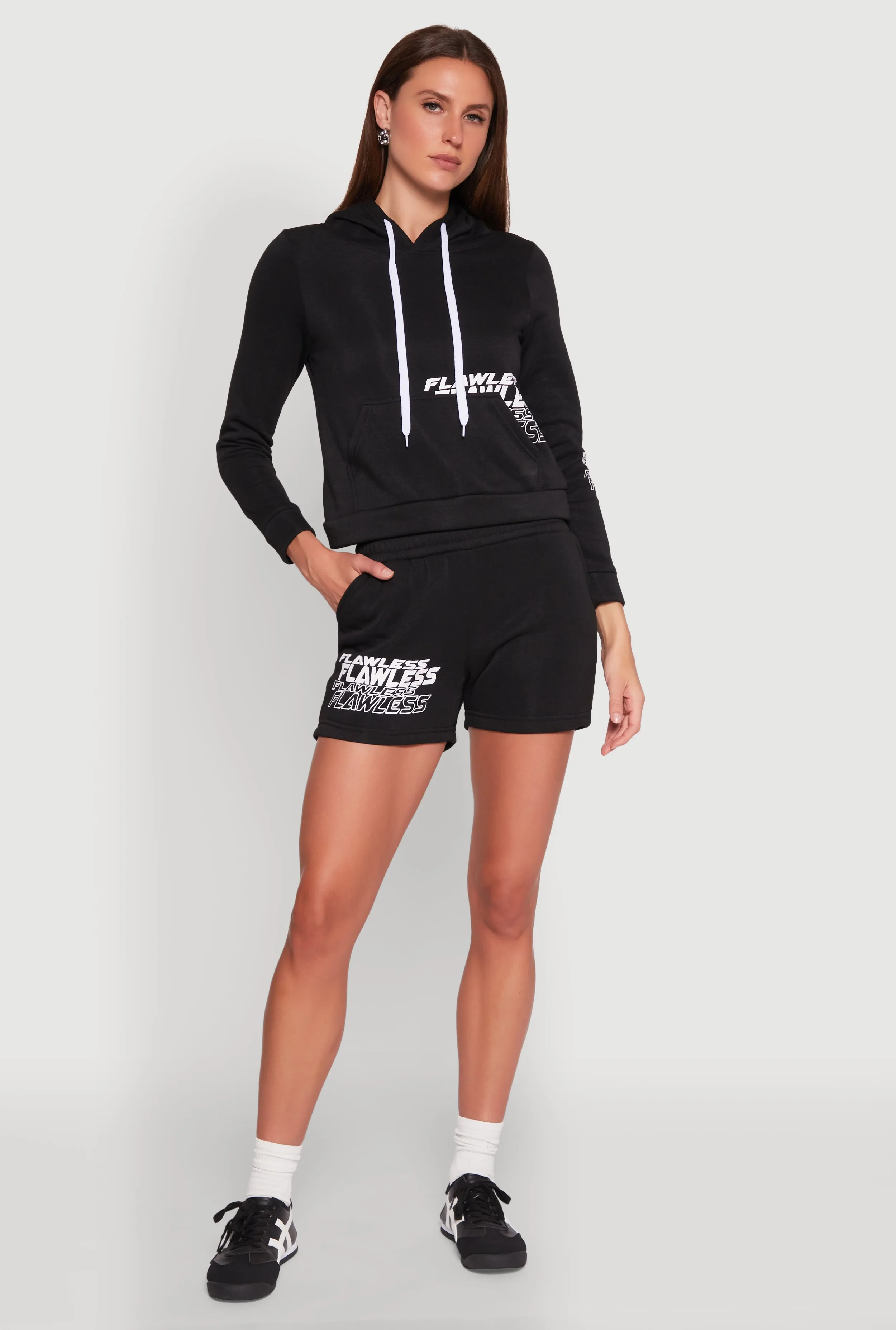 Flawless Graphic Sweatshorts sold by Rainbow product image thumbnail 2