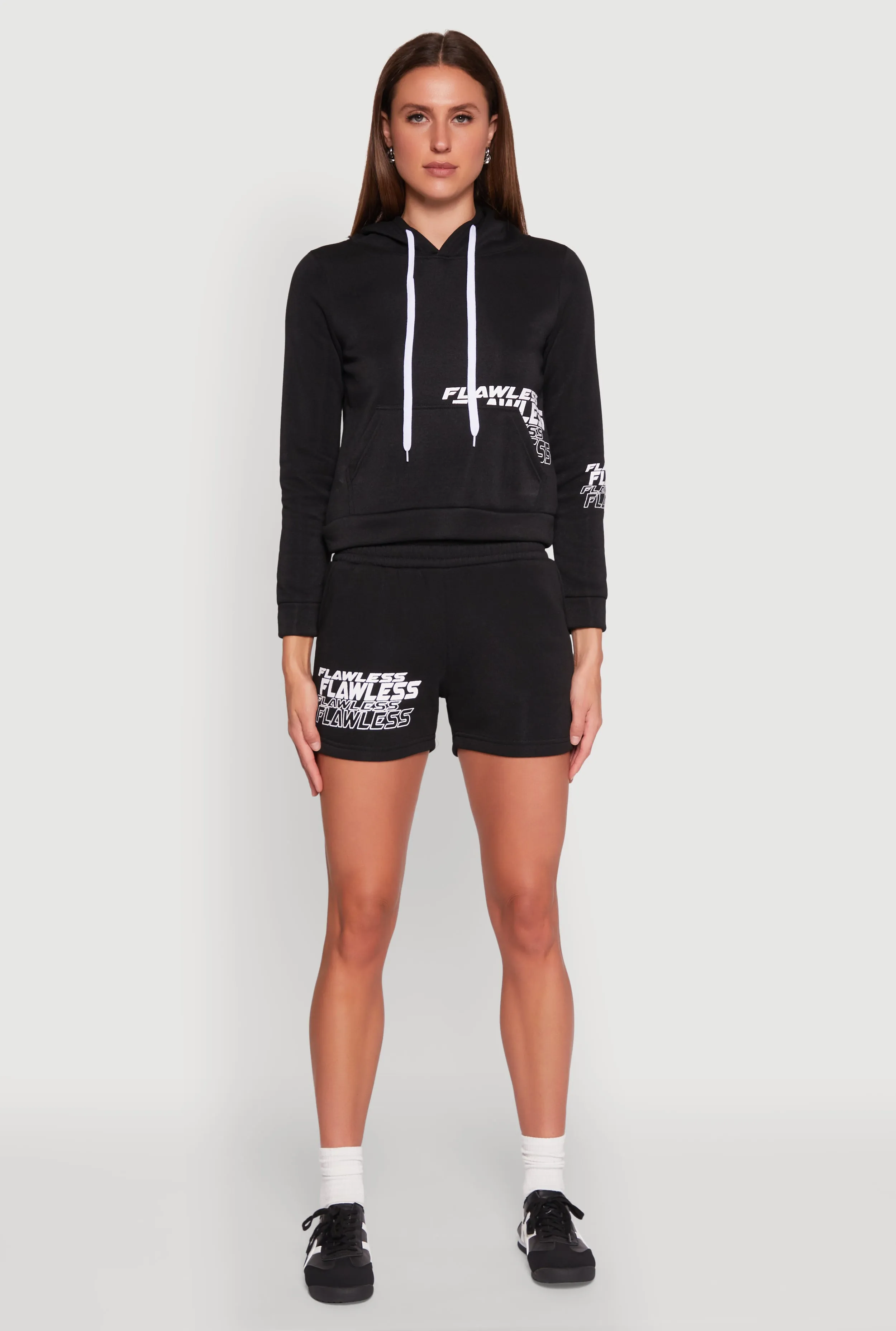 Flawless Graphic Sweatshorts sold by Rainbow