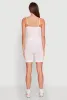 Seamless Textured Knit Cropped Cami and Bike Shorts sold by Rainbow